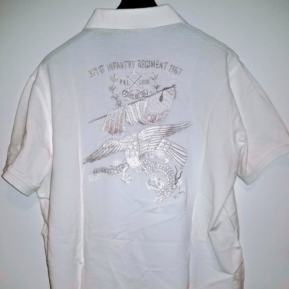 Polo Ralph Lauren Eagle Vs Dragon Freedom Seeker 371 Infantry Regiment Souvenir